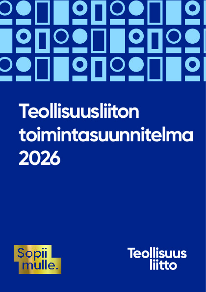 Teollisuusliiton toimintasuunnitelma 2026